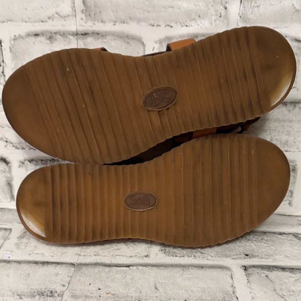 Sofft Fairbrook Leather Sporty Sandals-Size 7 - Picture 8 of 8